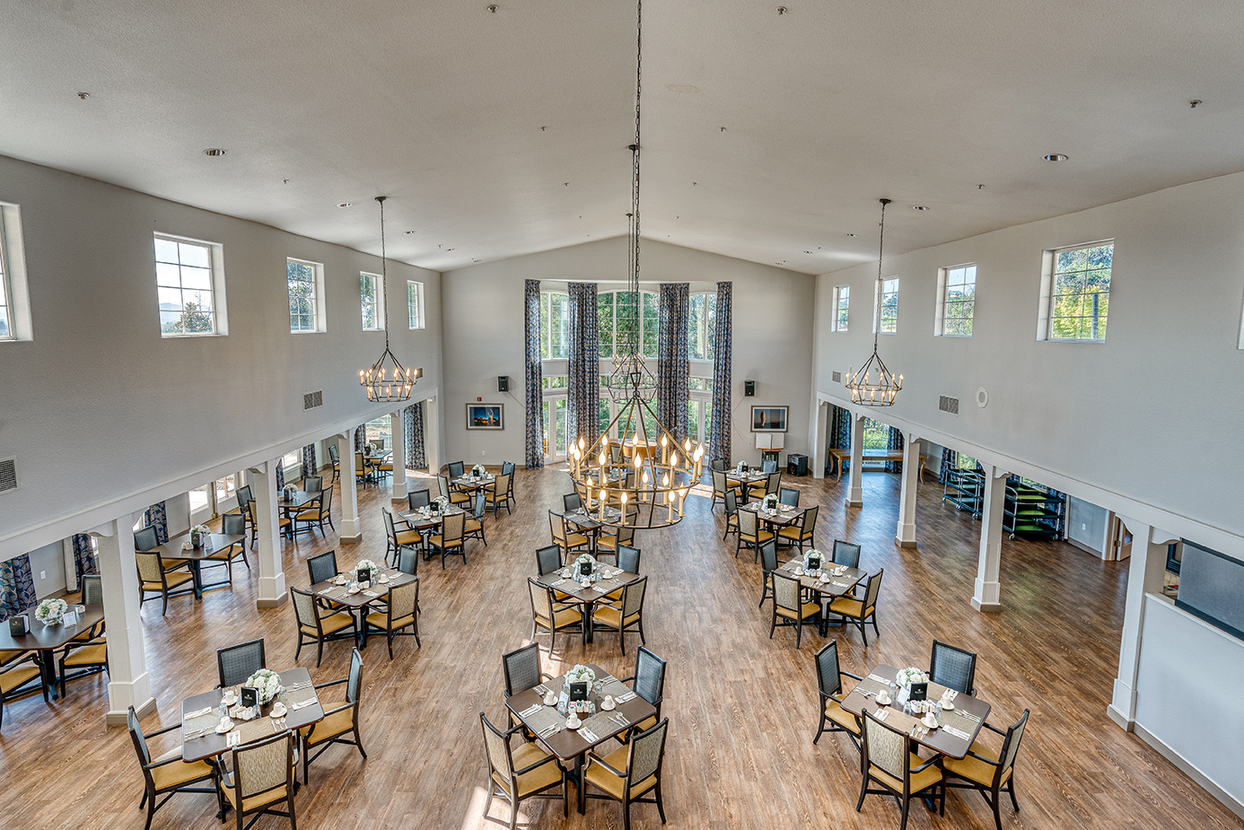 Santa Rosa Dining Room Aerial